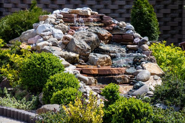 River Rock Landscaping in Kent