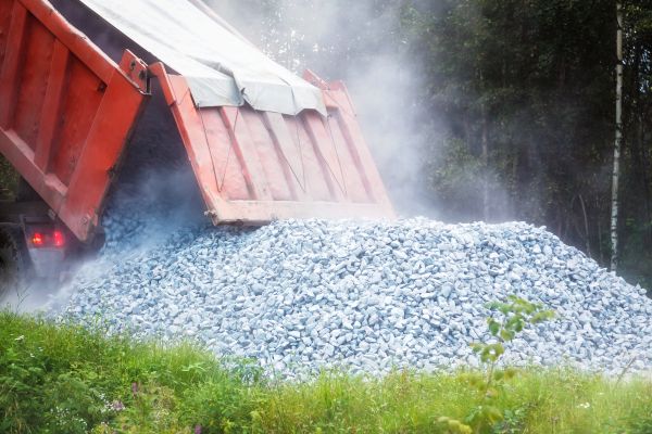 Limestone Gravel Delivery in Kent